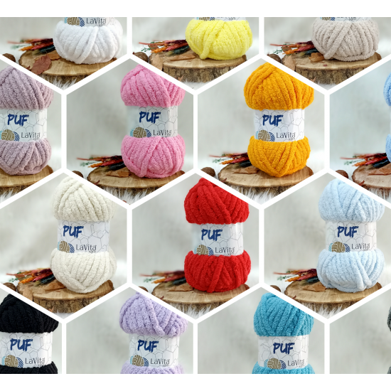 La Vita Yarn Puf Havlu Polar Kadife 