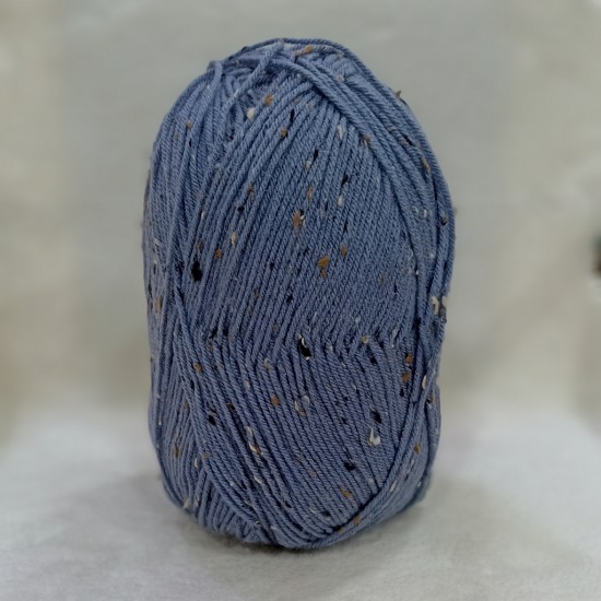 300-350 gr Tombul Tweedli İhraç Fazlası El Örgü İpi - Denim Mavi