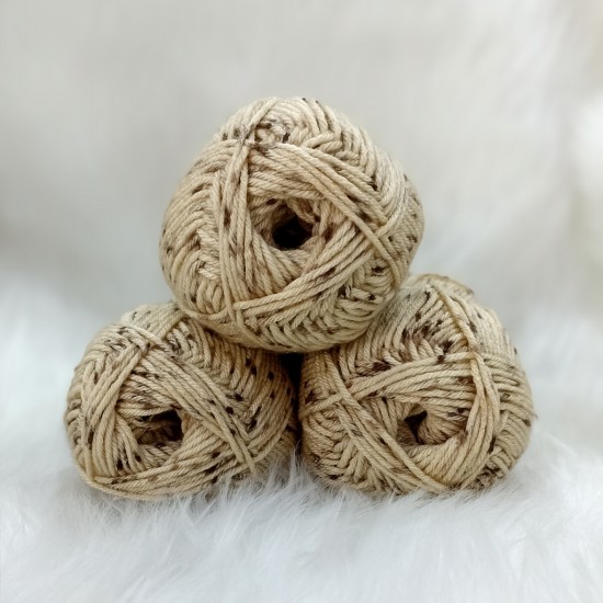 330 gr Yarn Bee SS  Low Piiling Benekli İhraç Fazlası El Örgü İpi