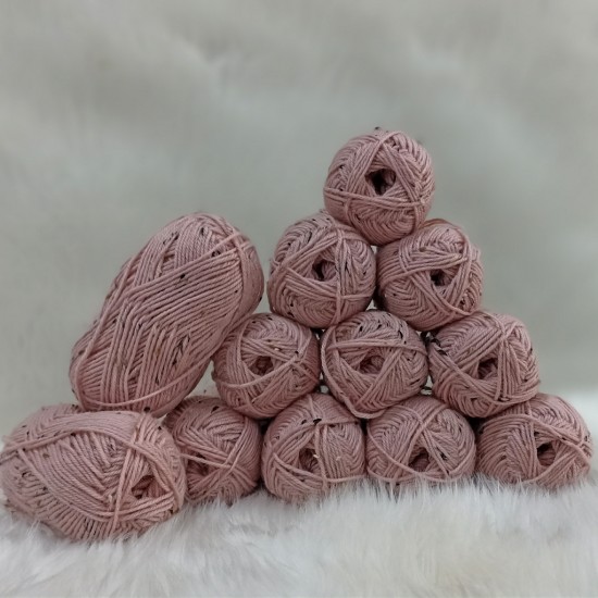 50 gr 12 Adet (600 GR ) %100 Superwash Wool Tweedli İhraç Fazlası El Örgü İpi 