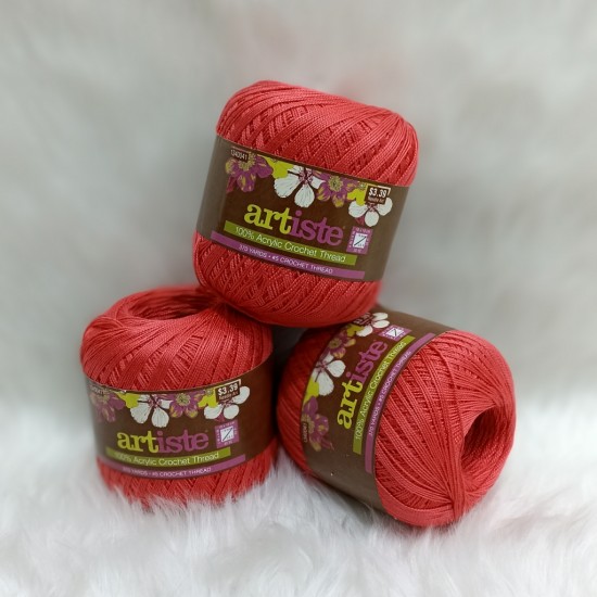 ARTİSTE CROCHET THREAD İHRAÇ FAZLASI EL ÖRGÜ İPİ - 3'LÜ PAKET