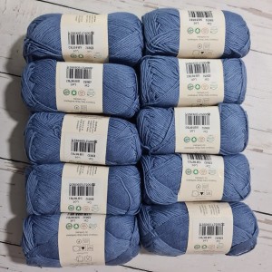 - Organic Pamuk Coton El Örgü İpi 500 gr - EB052