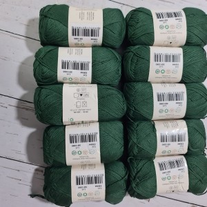 - Organic Pamuk Coton El Örgü İpi 500 gr - EB044