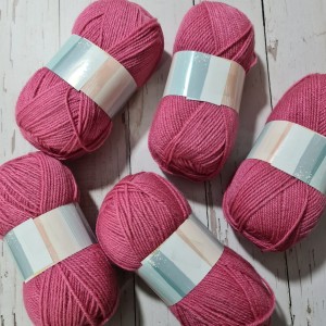 500 gr  Nako Outlet  - Wool El örgü İpi : Pembe