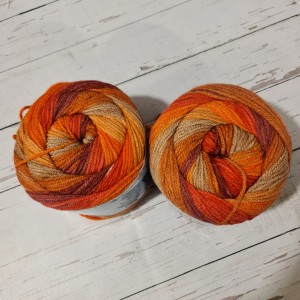 380-450 gr Outlet Cak yarn Ebruli İhraç Fazlası El Örgü İpi