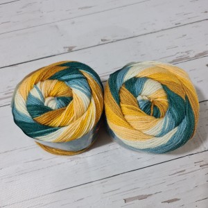 380-450 gr Outlet Cak yarn Ebruli İhraç Fazlası El Örgü İpi