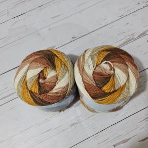 380-450 gr Outlet Cak yarn Ebruli İhraç Fazlası El Örgü İpi