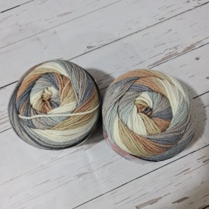 380-450 gr Outlet Cak yarn Ebruli İhraç Fazlası El Örgü İpi